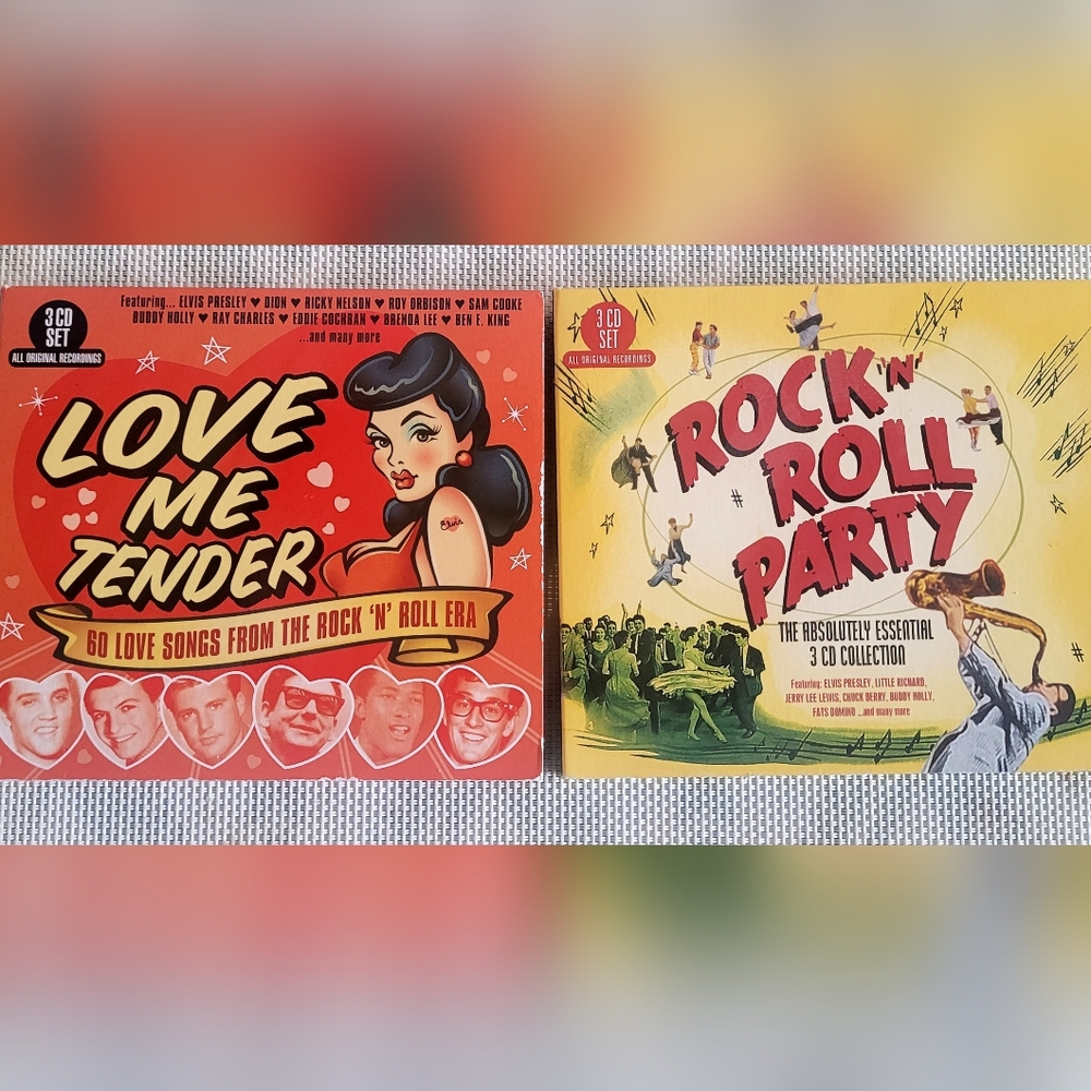 Vintage Various Artists-Rock 'N' Roll Party  CD / Box Set 3 CD Music 3rd CD Free